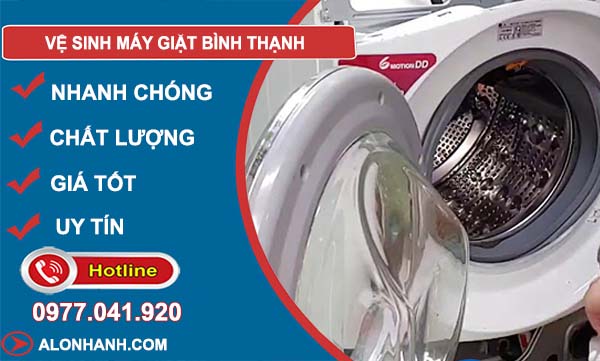 dịch vụ vệ sinh máy giặt bình thạnh