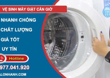 dịch vụ vệ sinh máy giặt cần giờ