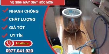 dịch vụ vệ sinh máy giặt hóc môn