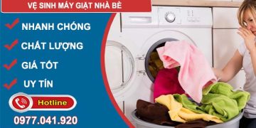 dịch vụ vệ sinh máy giặt nhà bè