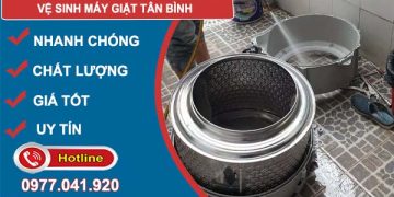 dịch vụ vệ sinh máy giặt tân bình