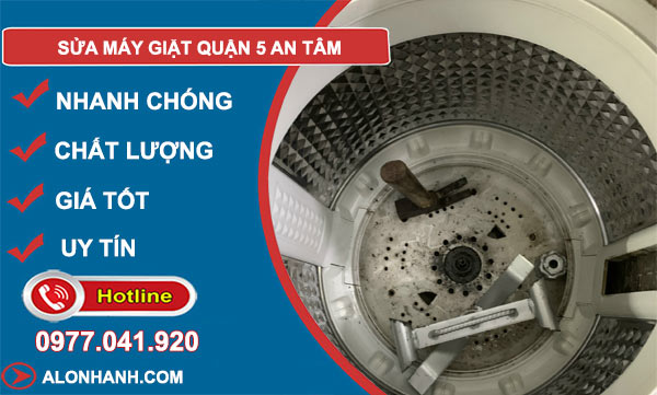thợ sửa máy giặt quận 5