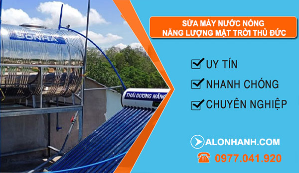 sửa máy nước nóng năng lượng mặt trời Quận Thủ Đức