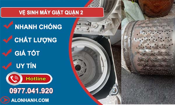 thợ vệ sinh máy giặt quận 2