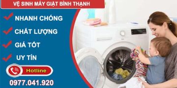 vệ sinh máy giặt bình thạnh
