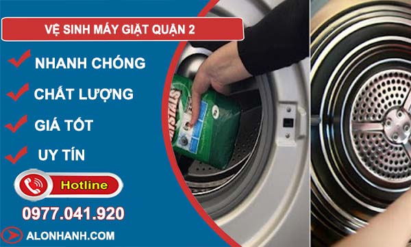 vệ sinh máy giặt quận 2