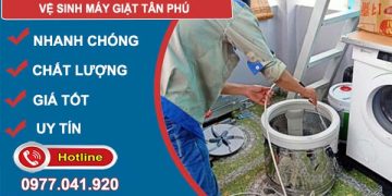vệ sinh máy giặt tân phú