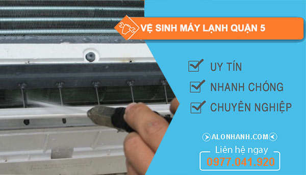 Vệ sinh máy lạnh Quận 5