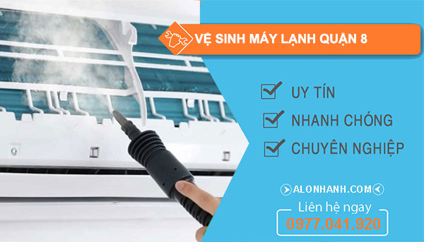 Vệ sinh máy lạnh Quận 8 uy tín