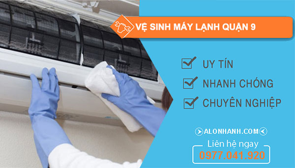 Vệ sinh máy lạnh Quận 9