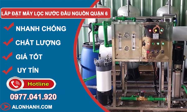 lắp đặt máy lọc nước đầu nguồn quận 6
