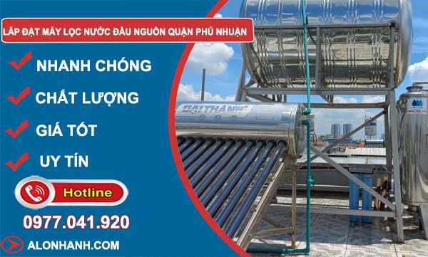 lắp đặt máy lọc nước đầu nguồn quận phú nhuận