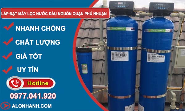 thợ lắp đặt máy lọc nước đầu nguồn quận phú nhuận