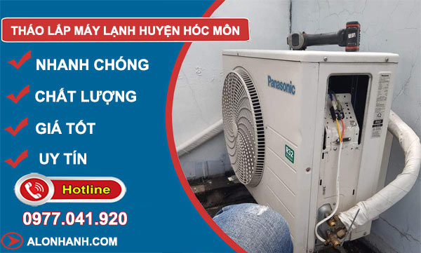tháo lắp máy lạnh huyện hóc môn