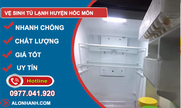 vệ sinh tủ lạnh huyện Hóc Môn giá rẻ