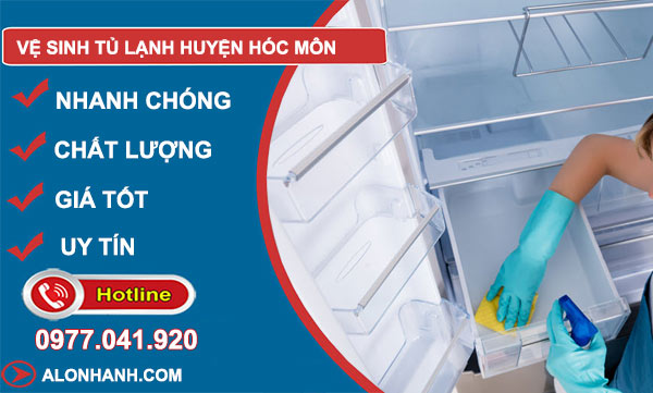 vệ sinh tủ lạnh huyện Hóc Môn uy tín