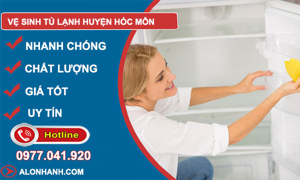 vệ sinh tủ lạnh huyện Hóc Môn