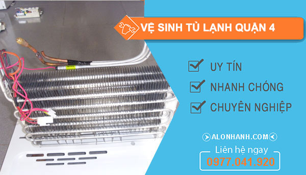 vệ sinh tủ lạnh Quận 4 uy tín