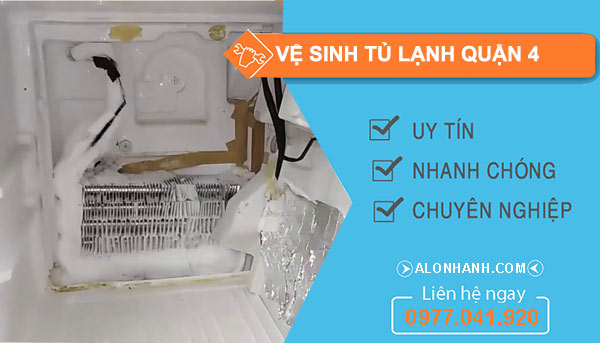 vệ sinh tủ lạnh Quận 4