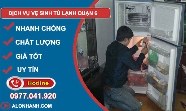 vệ sinh máy lạnh quận 6