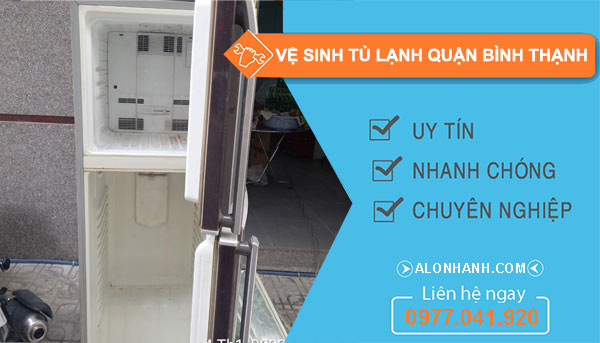 vệ sinh tủ lạnh quận bình thạnh giá rẻ