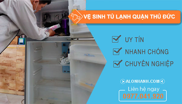 vệ sinh tủ lạnh quận Thủ Đức giá rẻ