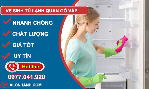 vệ sinh tủ lạnh quận Gò Vấp