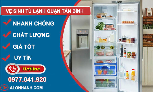 vệ sinh tủ lạnh quận Tân Bình giá rẻ