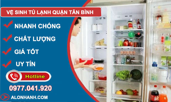 vệ sinh tủ lạnh quận Tân Bình uy tín