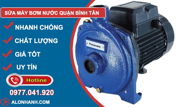 Sửa máy bơm nước Quận Bình Tân