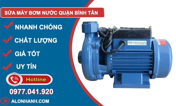 thợ Sửa máy bơm nước Quận Bình Tân