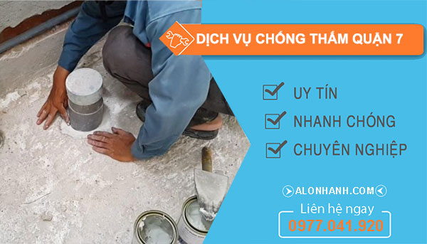 chống thấm dột nhà quận 7