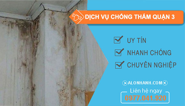 Công ty chống thấm quận 3