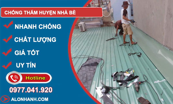dịch vụ Chống thấm huyện Nhà Bè