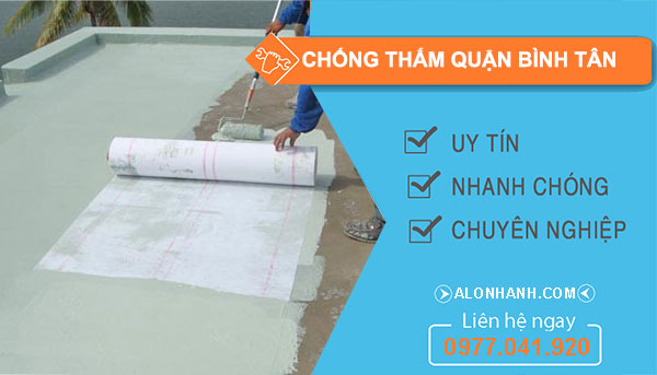 dịch vụ chống thấm quận Bình Tân