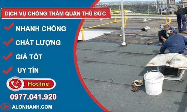 dịch vụ chống thấm Quận Thủ Đức
