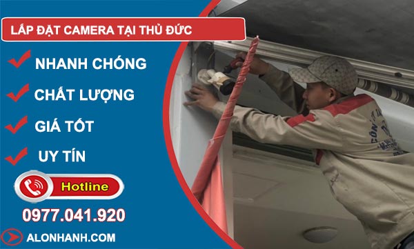 Lắp đặt camera quận Thủ Đức