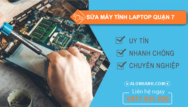 dịch vụ Sửa máy tính laptop Quận 7