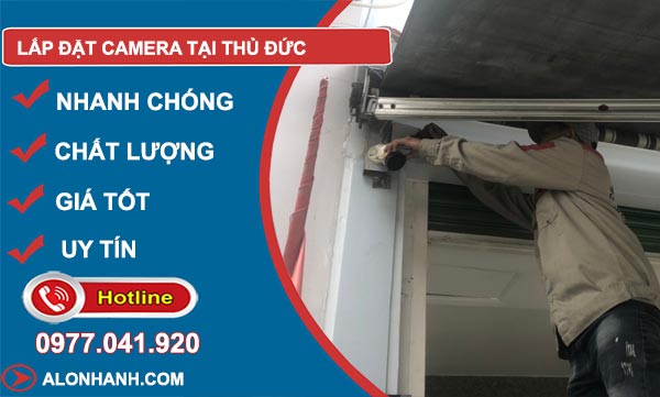 Dịch vụ Lắp đặt camera tại Thủ Đức