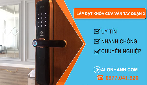 Lắp đặt khóa cửa vân tay quận 2