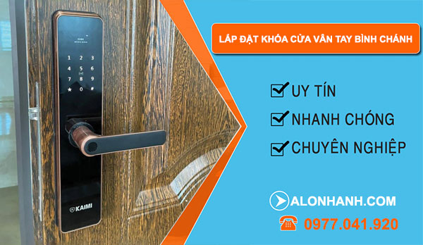 Lắp đặt khóa cửa vân tay Bình Chánh