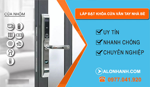 dịch vụ Lắp đặt khóa cửa vân tay huyện Nhà Bè