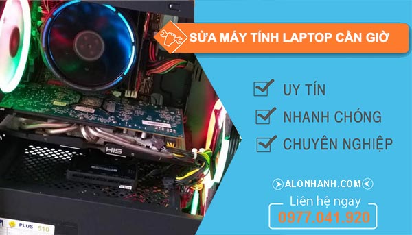 dịch vụ Sửa máy tính laptop Huyện Cần Giờ