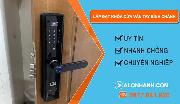 công ty Lắp đặt khóa cửa vân tay Bình Chánh