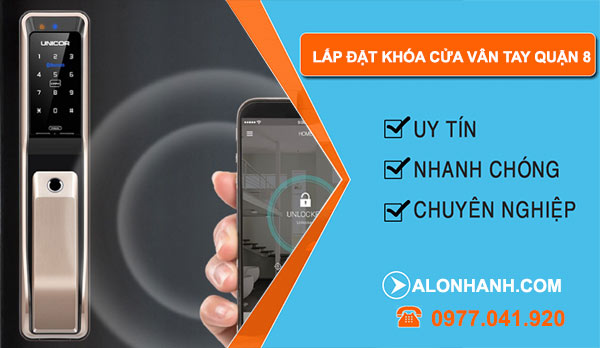 công ty Lắp đặt khóa cửa vân tay quận 8