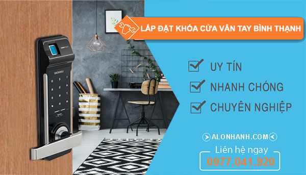 công ty Lắp đặt khóa cửa vân tay Quận Bình Thạnh