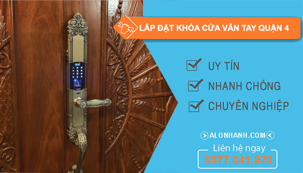 công ty Lắp đặt khóa cửa vân tay quận 4