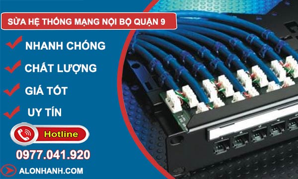 Sửa mạng Lan wifi quận 9