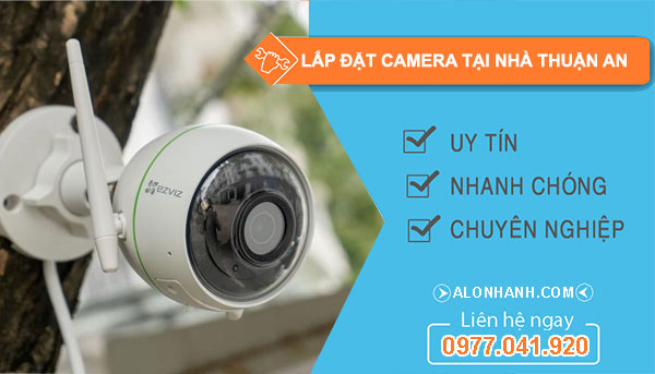 dịch vụ Lắp đặt camera Thuận An