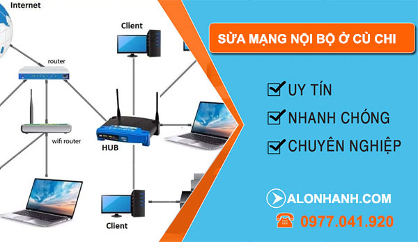 Sửa mạng internet Huyện Củ Chi
